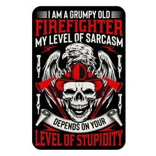 Aufkleber Sticker FIREFIGHTER