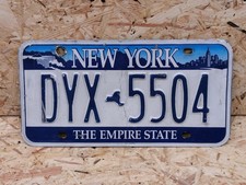 Nummernschild usa new york - usa,