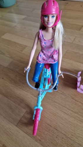 Barbie fahrrad ausflug - ausflug, mit