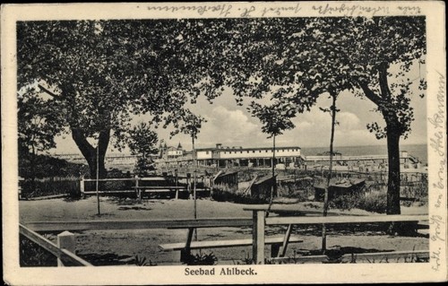 Ostseebad ahlbeck - ak,