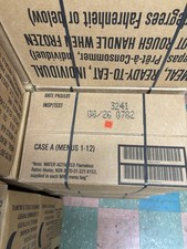 New 2026 Case A Unopened MRE