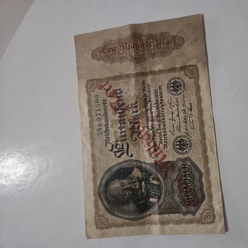 Reichsbanknote 1000 mark mit - 1000,
