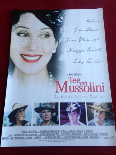 Tee mit mussolini - tee, kinoplakat