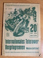 Rennprogramm Int. Teterower