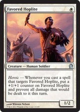 Favored Hoplite ~ Theros [