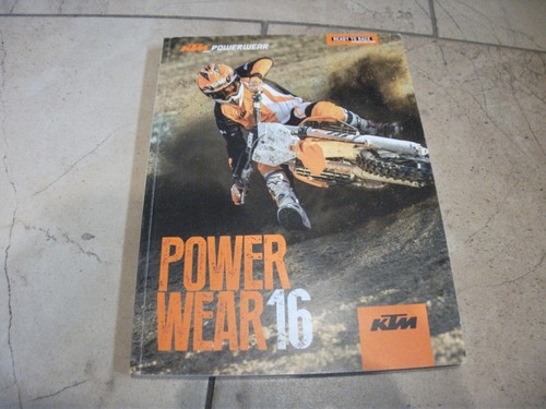 Ktm powerwear 2016 catalog - ,