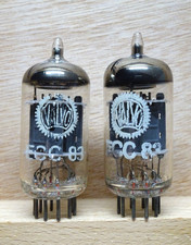 Pair: VALVO ECC83 | PHILIPS