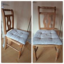 *** 4 STÜCK ***Stühle  Kiefer massiv gelaugt geölt