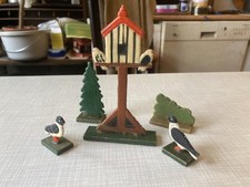 Holz Flachfiguren Bauernhof -