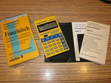 Langenscheidt Alpha 8 Französisch Wörterbuch elektrisch inkl.Taschenrechner (75)