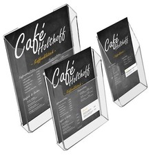 HMF Wand Prospekthalter Acryl