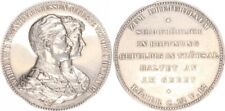 Kaiserreich Medaille Preussen zum Ehejubiläum Kaiser Wilhelm II. Auguste  124081