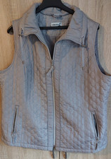 Damen ärmellose Weste Größe 46 grau