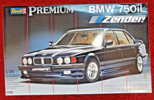 BMW 750il 7181 Zender Bausatz 1990 Revell 1 : 24 mit Ersatzteile S.Fotos.Vintage