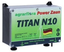 Agrarflora Weidezaungerät TITAN N10 - 8 Joule - 10.000 V - 230V Elektrozaungerät