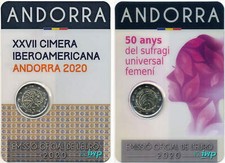 ANDORRA 2020 2 x 2 EURO
