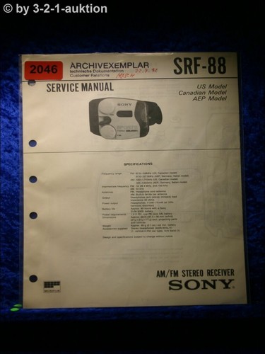 Sony service manual - sony,