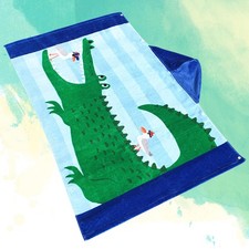  Kapuzenhandtuch Strandwickel Kinder Kinder Großer Poncho Kapuzenbad Badetuch