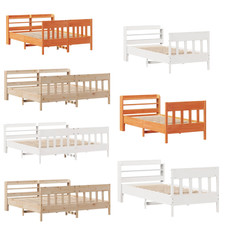 Massivholzbett Singlebett