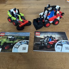 LEGO Technic Set 42116 + 42102 - Bagger und Mähdrescher Konstruktionswerkzeug