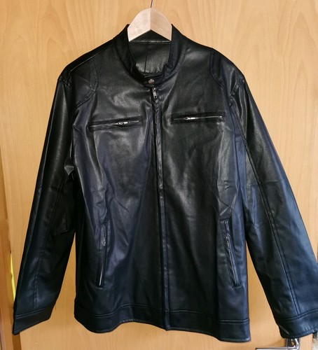 Mattschwarze kunstleder - mattschwarze,