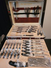 Kaiserkoch Messer - Besteckkoffer 23 teilig,handmade, rostfrei
