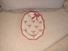 Schleifen Deko Teller von