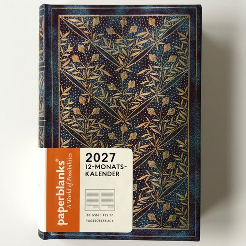 Paperblanks monatskalender - paperblanks, 12-monatskalender