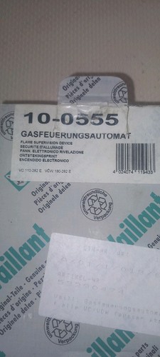 Vaillant gasfeuerungsautomat - vaillant,