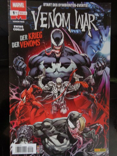 Marvel comic venom - war, nr.