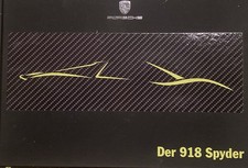 Porsche 918 Spyder Broschüre Prospekt