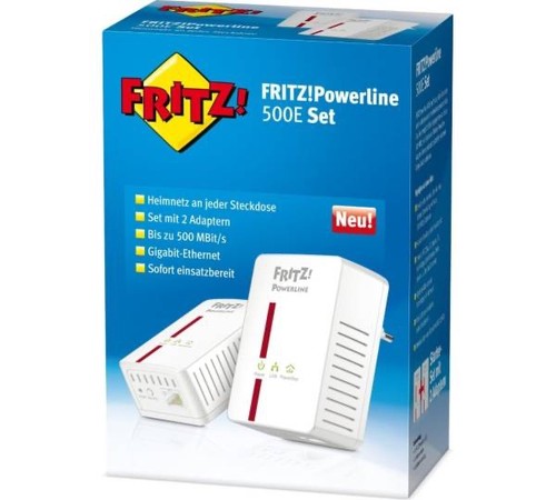 Fritz powerline 500e set - fritz!powerline,