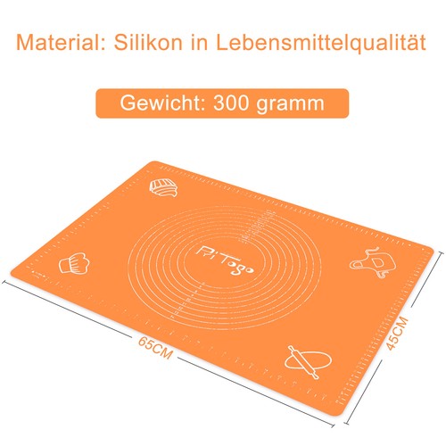 Silikonbackmatte 45 cm - x,
