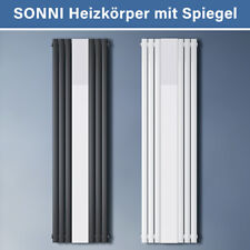 Moderne Bad Heizkörper mit Spiegel Mittelanschluss Paneelheizkörper 1800x500mm