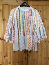 Damen Bluse Tunika Lala Berlin mehrfarbig M/L wie neu