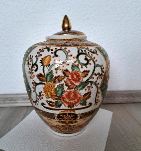 Chinesische porzellanvase mit - porzellanvase,