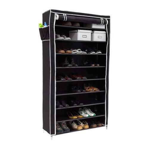 Schuhschrank mit stoffbezug