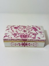 Meißen Deckeldose, Indisch