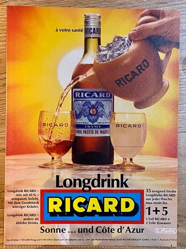Ricard pastis marseille - ricard,