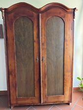 ANTIK! Kleiderschrank restauriert Jugendstil Eiche Zweitürer Dielenschrank