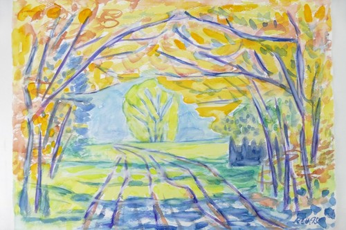 Wilhelm klußmann aquarell - wilhelm,