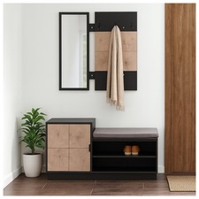 Garderobenpaneel mit Spiegel