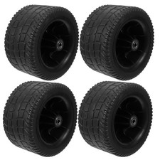  4 Rasenmäherräder: Robuste