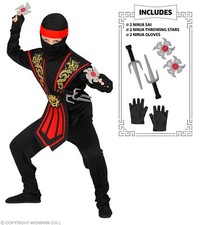 Kinder kostüm kombat ninja - kostüm,
