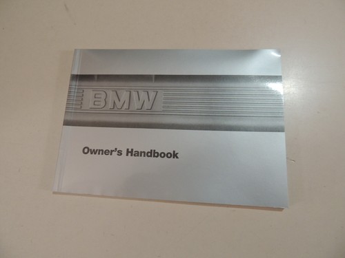 Owner manual handbook bmw - owner`s,