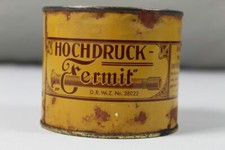 Reklame Blechdose - Hochdruck Fermit - D.R.W.Z. Dichtungspaste - mit Inhalt /310