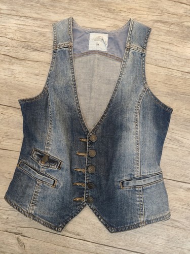 Jeansweste top - jeansweste, 34