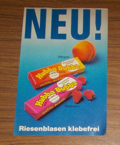 Seltene werbung hubba - seltene,