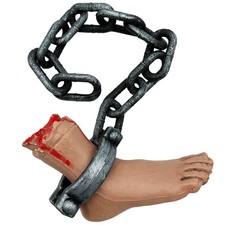 Halloween Deko Fuß gruselig Dekoration Geister Gespenst Party schmücken 