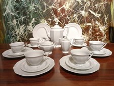 ROSENTHAL Classic Rose Germany MARIA Weiß -  21 tlgs Kaffeeservice für 6 Pers.